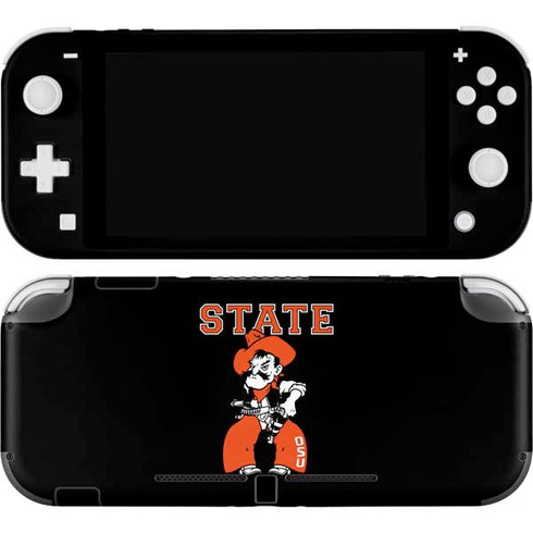 Oklahoma State University OSU Cowboys Orange Nintendo Switch Lite Skin